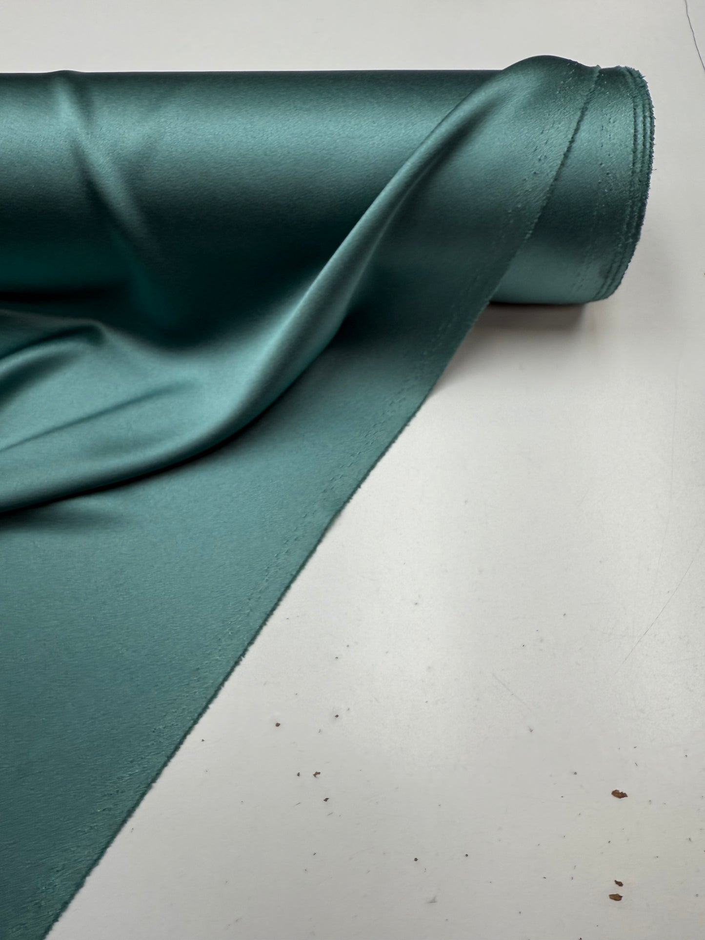 Crepe satijn Cady sage groen