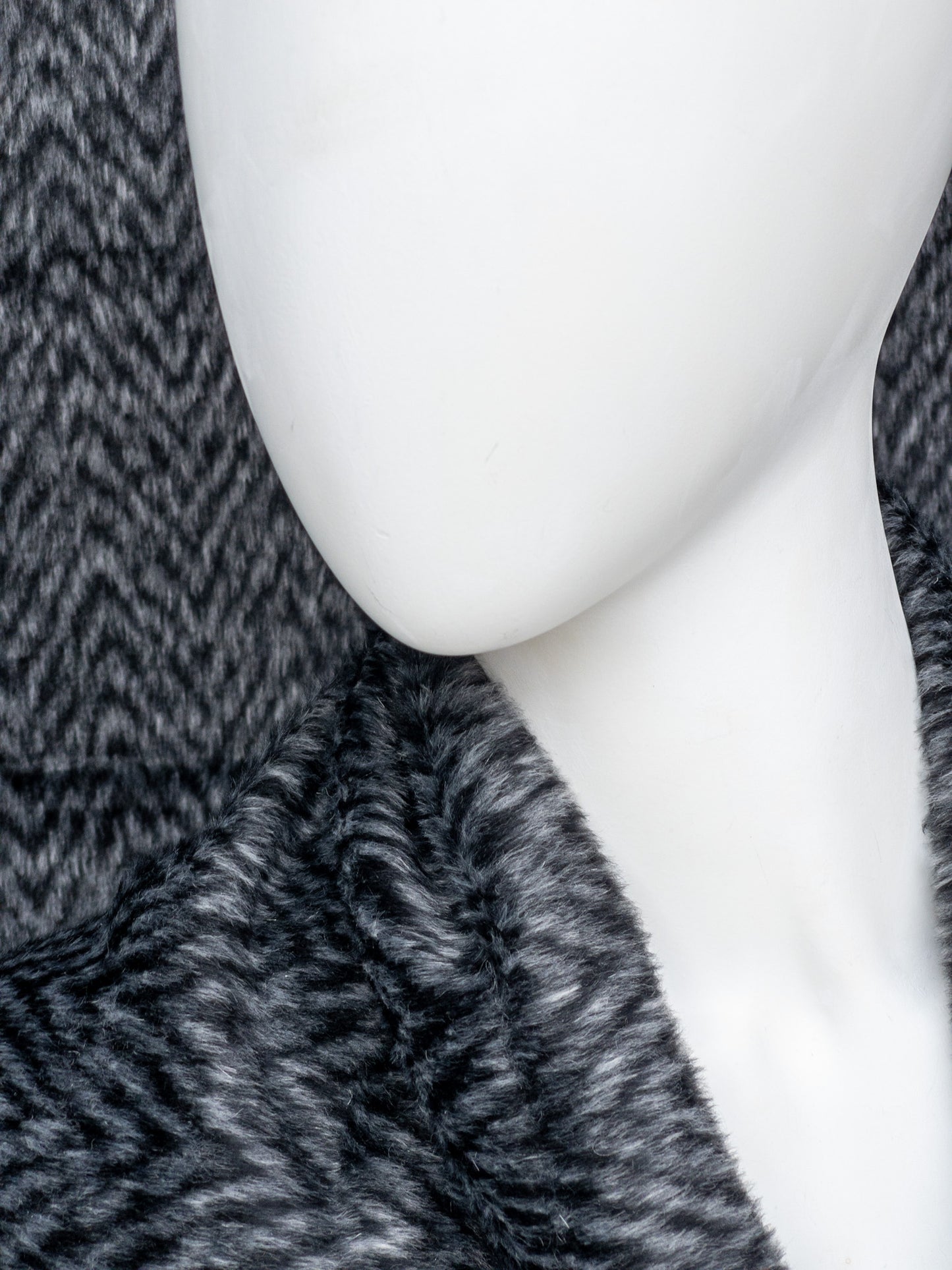 Mohair herringbone from well-known fashion house
