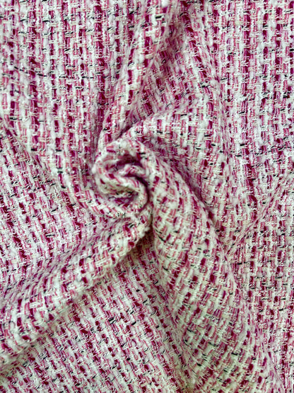 SS2024 Bouclé summer pink cotton