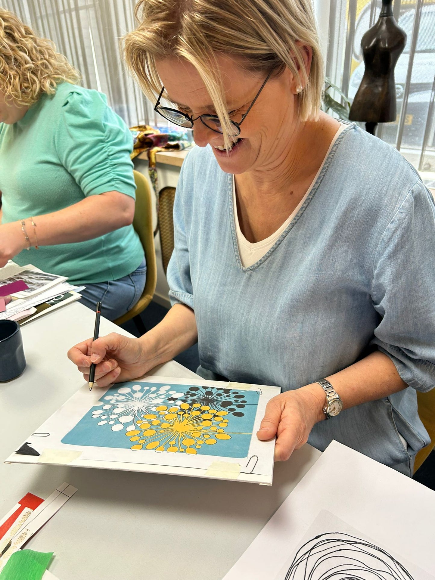 Workshop ontwerp je eigen dessin - zaterdag 1 november