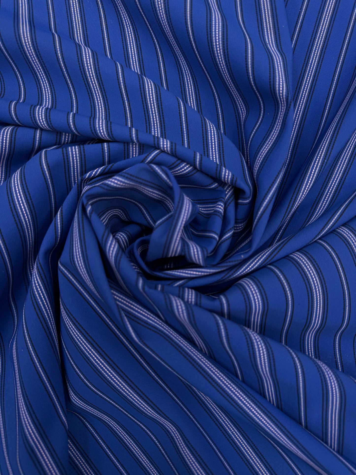 Striped travel eurojersey kobalt blue