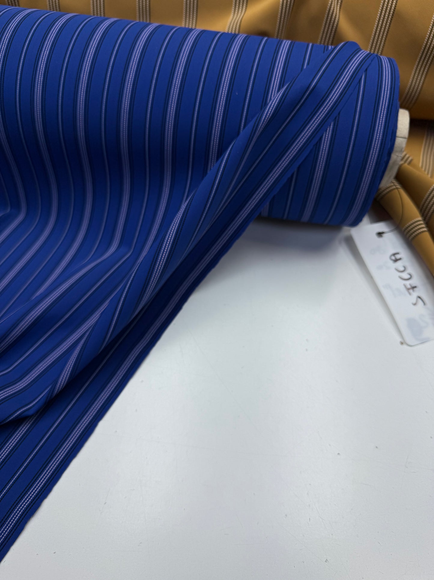 Striped travel eurojersey kobalt blue