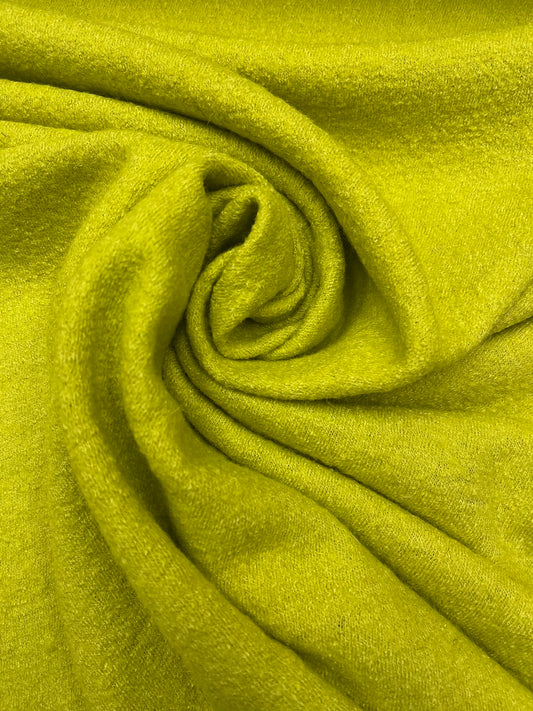 Gekookte wol / viscose lime