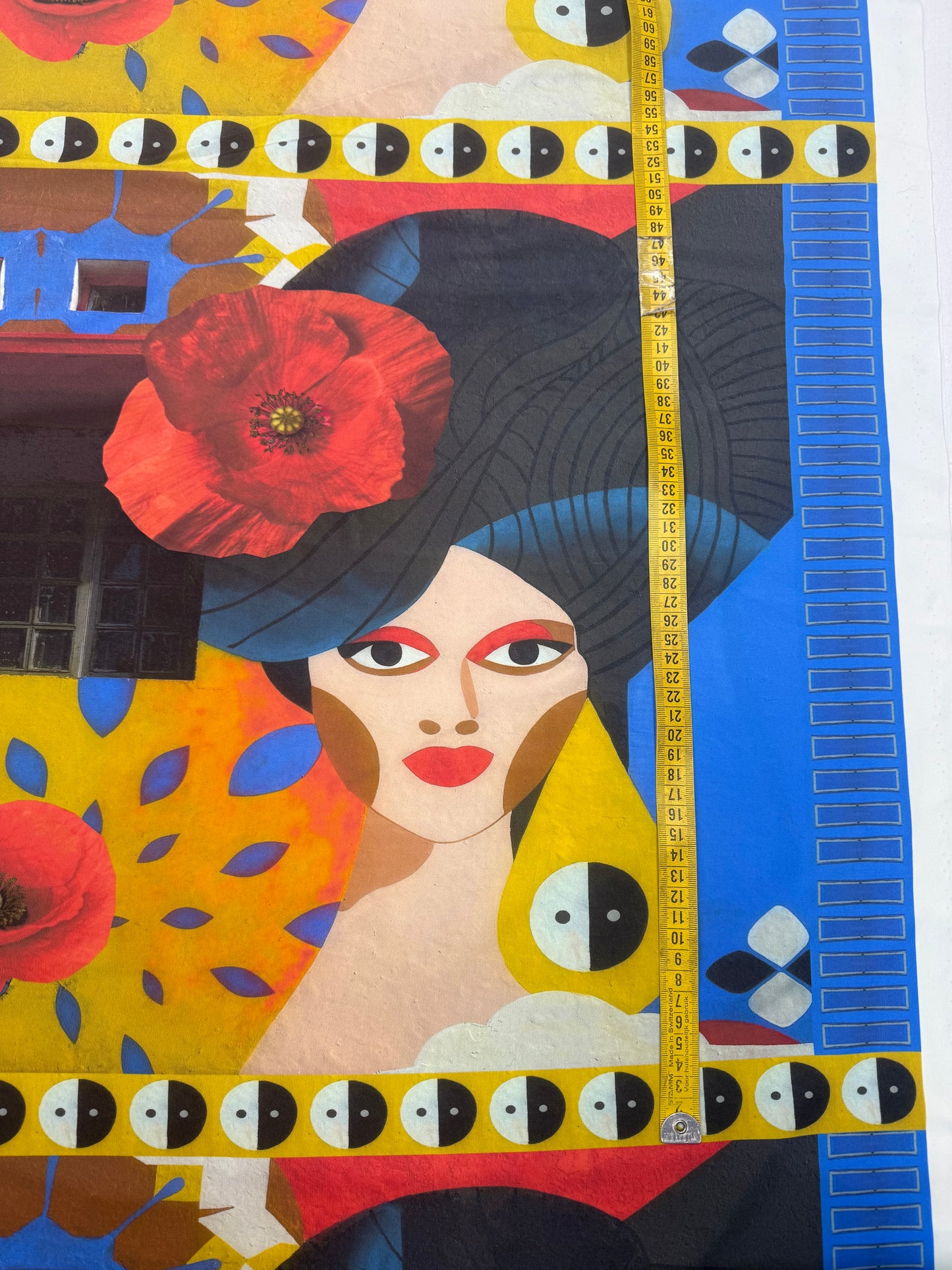 Exclusief dessin travel italy panel mural face 50 cm