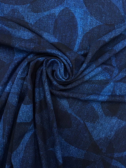 Exclusief dessin punta denim floral