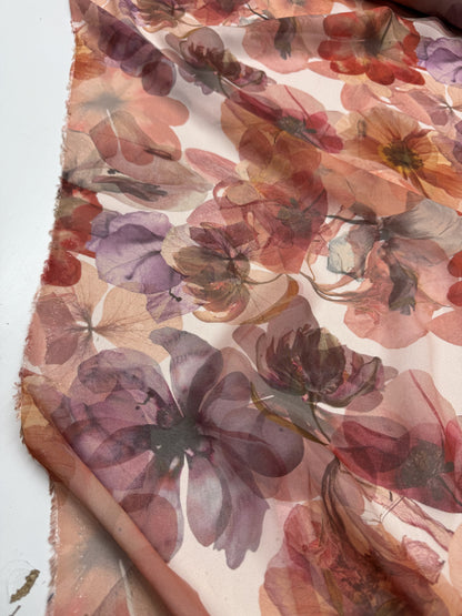 Botanical cotton transparente voile