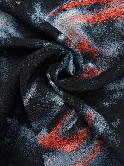 Jacquard stof wol explosion