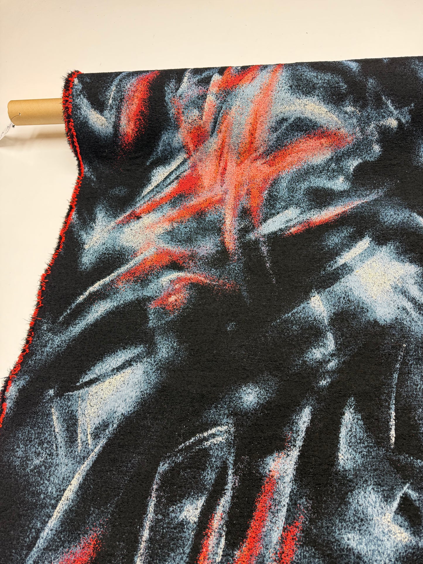 Jacquard stof wol explosion