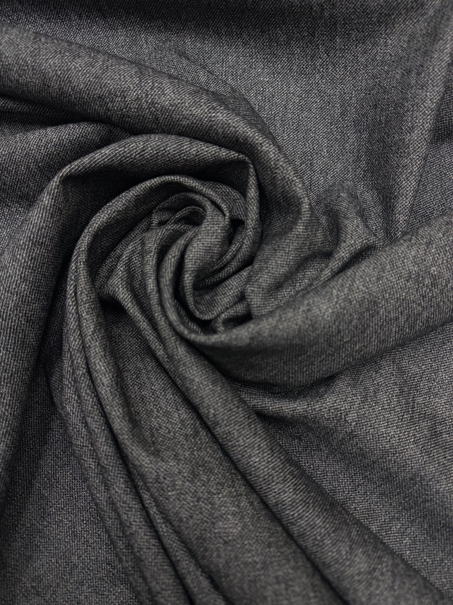 Wol keper pantalon dikte antraciet glans