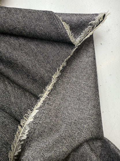 Wol keper pantalon dikte antraciet glans