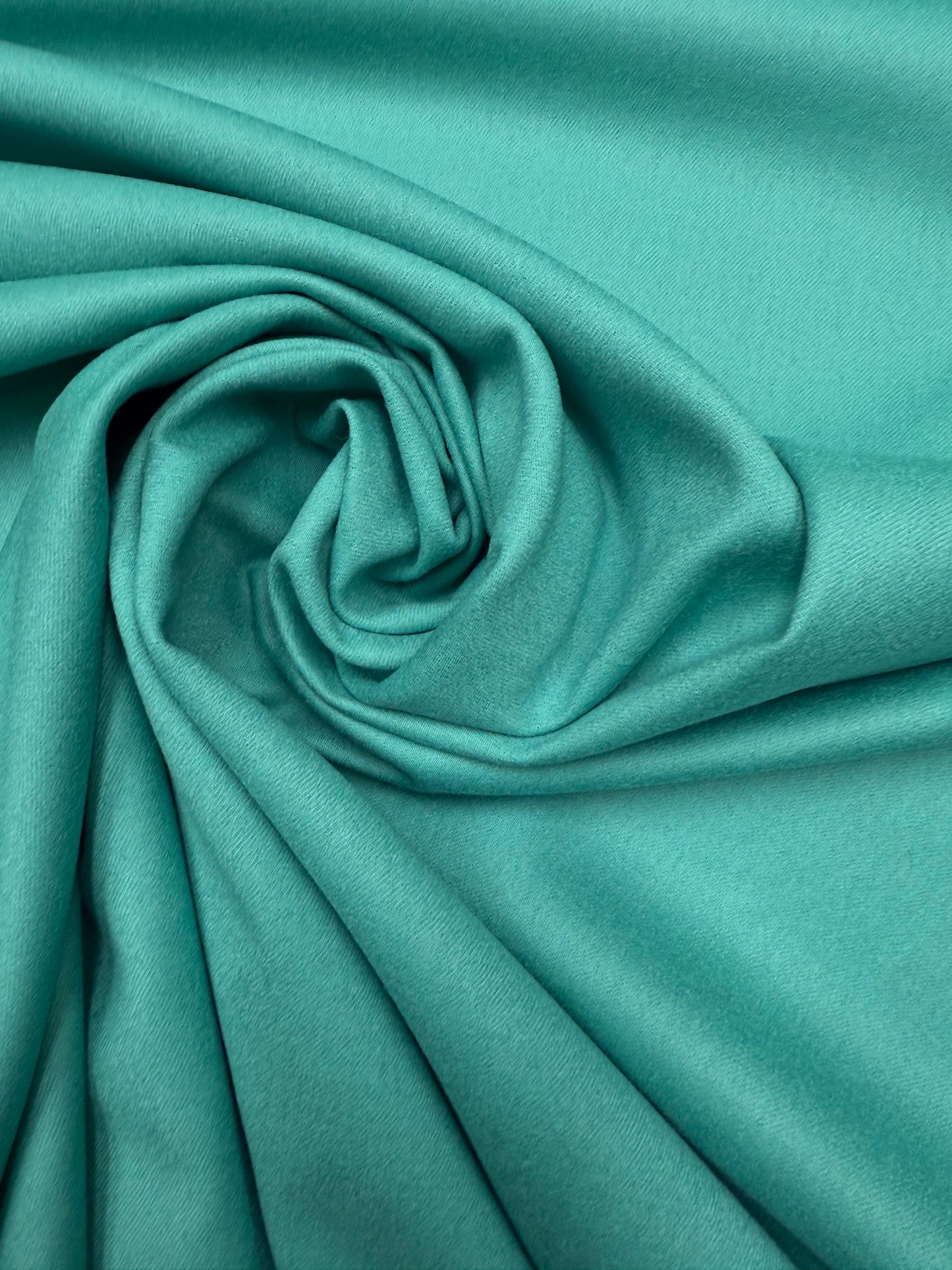 Wol keper pantalon dikte mint blauw