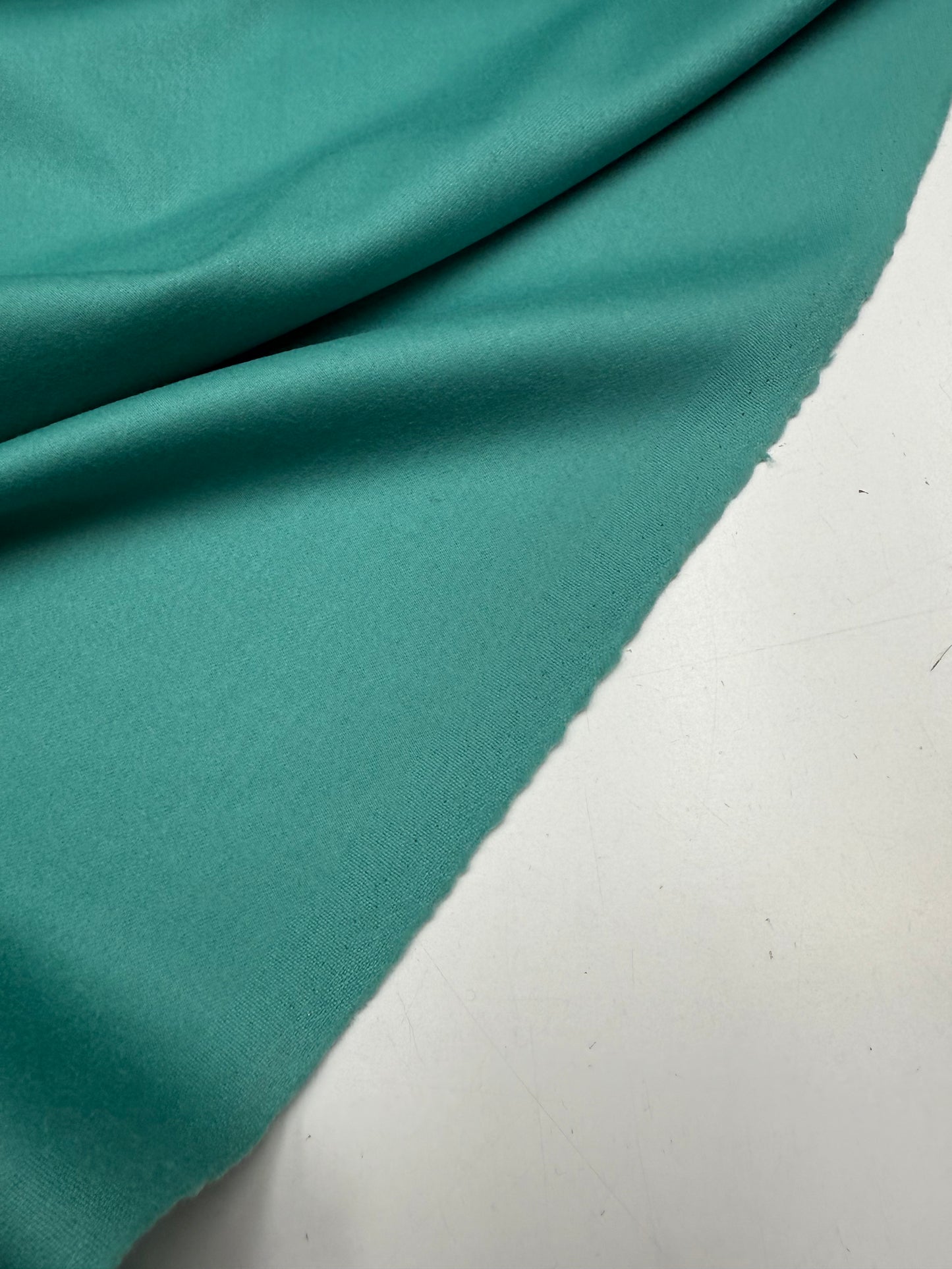 Wol keper pantalon dikte mint blauw