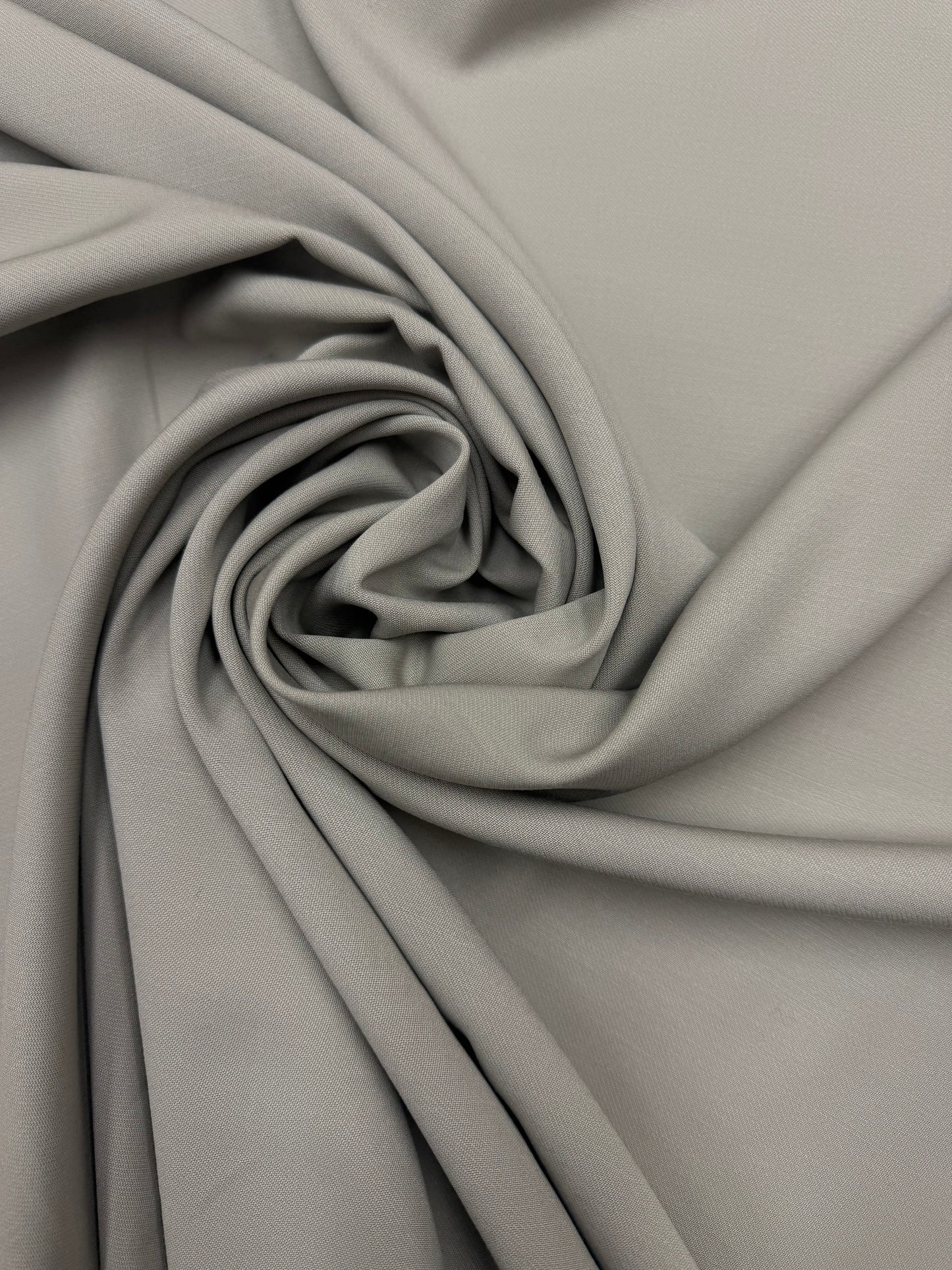 Wol  pantalon dikte keper kiezel grijs