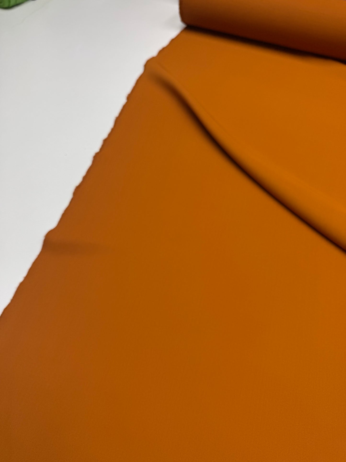 Wol  pantalon dikte platbinding roest oranje