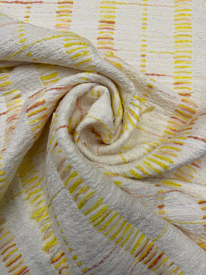 Boucle summer vibe yellow