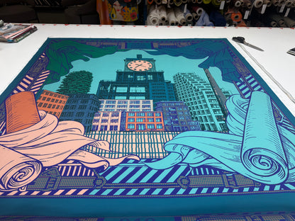 SS2026 zijden twill 040 design fabrics sjaal