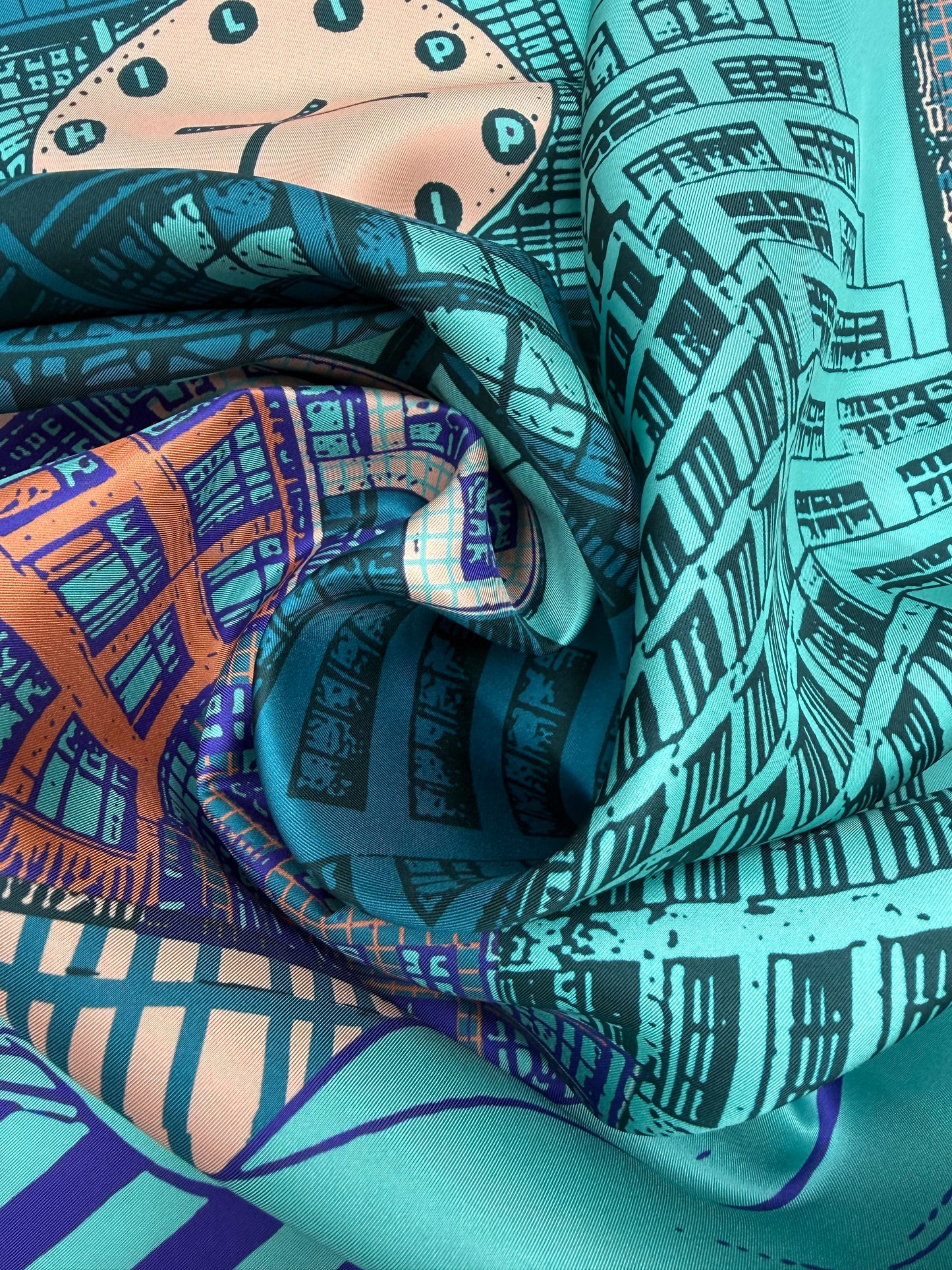 SS2026 zijden twill 040 design fabrics sjaal