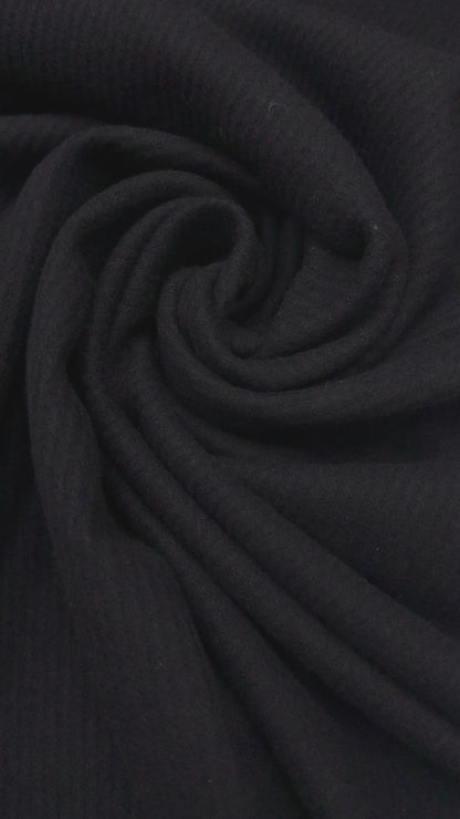 Wol grove keper zwart