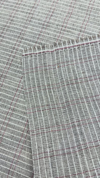 Tussenvoering paardenhaar niet strijkbaar