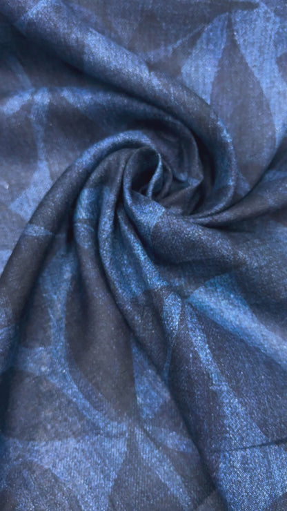 SS2026 Linnen exclusieve print denim grafisch floral