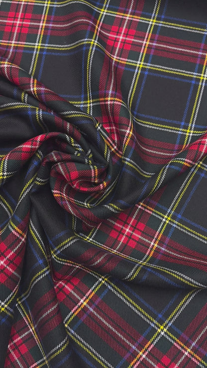 Wollen tartan ruit  classic