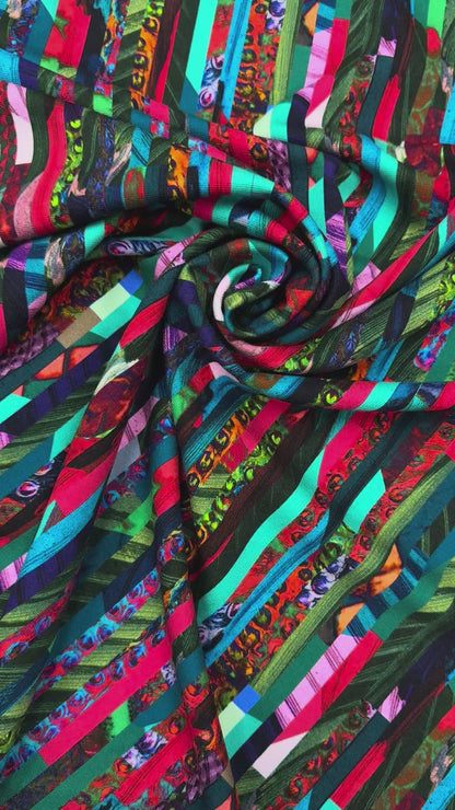 Exclusief dessin punta bright stripes