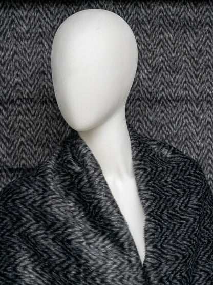 Mohair herringbone from well-known fashion house